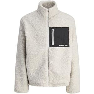 JACK & JONES Heren Jcocover Teddy Jacket, Vapor Blue, XS, vapor blue, XS