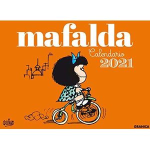 GRANICA Kalender 2021 Mafalda bureau - Oranje (zonder doos)