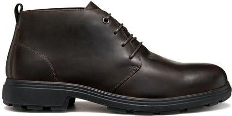 Geox - MEIERN - Enkellaarsjes - Zwart - Leer