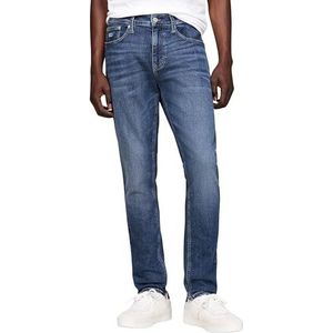 Tommy Hilfiger Slim voor heren, Denim Donker, 32W / 36L