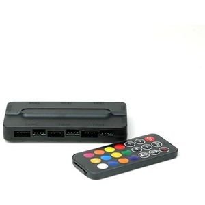 PC en laptops Machpower Model Model Machpower Hub Controller Fan Argb, PWM Control, 6* Connector fans