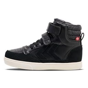 hummel Stadil Winter High JR Sneaker, zwart, 32 EU, zwart, 32 EU