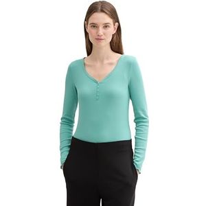 Tom Tailor - Denim Shirt - Lange Mouwen - Golvende Zoom