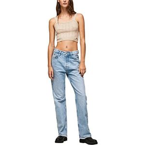 Pepe Jeans Robyn Jeans voor dames, Blauw (Denim-mm6), 24W / 32L