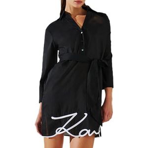 KARL LAGERFELD - DNA Signature - Strandjurk - Zwart