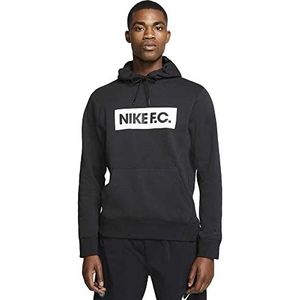 NIKE M Nk FC Essntl FLC Hoody Po Sweatshirt voor heren, zwart/zwart/zwart., XXL