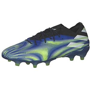 adidas Nemeziz .1 FG Voetbalschoenen voor heren, blauw/wit/geel (Azurea Ftwbla Amasol), 46 EU