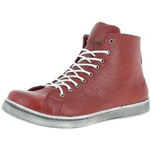 Andrea Conti Veterschoenen, lage damesschoenen 0341500-12, grootte:38, kleur:Rood