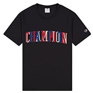 Champion T-shirt voor heren, zwart., XL