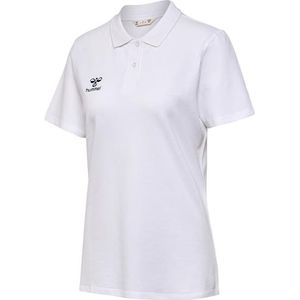 Hummel - Go 2.0 - Damespolo - Biologisch Katoen - Geborduurd Logo