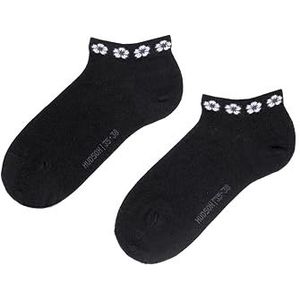 Hudson Dames Sneaker Sokken CUTE Fashion Black 35-38, Black 0005, 35-38 EU