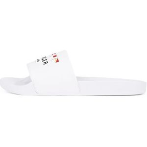 Strand - Badschoen - Zwart - Imitatieleer - Anatomisch Vormgegeven Voetbed