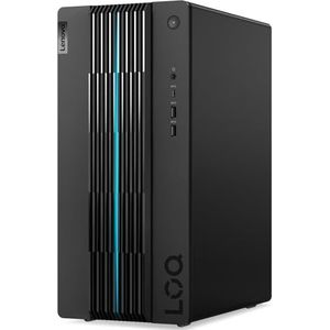 Lenovo LOQ Gaming Desktop-PC (Intel Core i7-13700F, 2x 16GB RAM, 1TB SSHD-geheugen, Nvidia GeForce RTX 4060 8GB GDDR6, USB-toetsenbord en muis, Windows 11), Raven Black