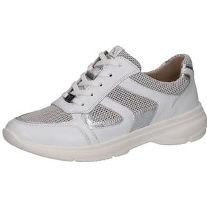 Caprice Damessneakers, wit/zilver, 40 EU, Wit-zilver., 40 EU