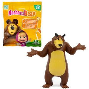 Masha & Michka, 1 figuur 5 of 7 cm, verrassing, willekeurige modellen om te verzamelen, speelgoed voor kinderen vanaf 3 jaar, MHA20