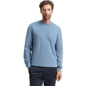 Tom Tailor - Herringbone - Pullover - Lichtblauw