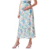 LDS MATERNITY - HW MIDI SKIRT - Zwangerschapsrok - AOP Flower Print