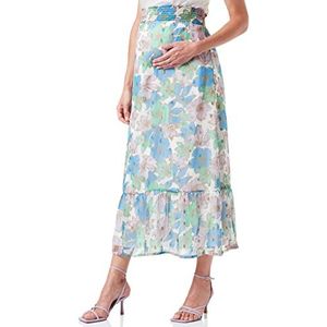 LDS MATERNITY - HW MIDI SKIRT - Zwangerschapsrok - AOP Flower Print