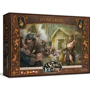 CMON A Song of Ice and Fire Tafelblad Miniaturen Game Stone Crows Unit Box - Huurlingen te huur in Westeros! Strategiespel voor volwassenen, leeftijden 14+, 2+ spelers, 45-60 minuten speeltijd,