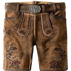 Stockerpoint Heren broek Umberto vrijetijdsbroek, tabak vintage rood, standaard, Tabak vintage rood, 50