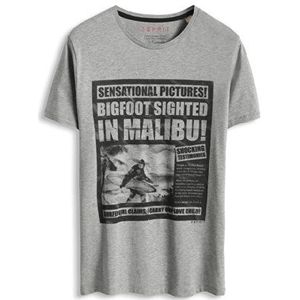 ESPRIT heren T-shirt met fotoprint - Slim Fit 064EE2K038