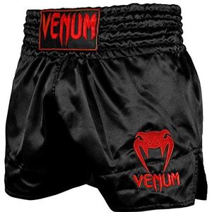 Venum - Classic Muay Thai Shorts - Zwart - Polyester