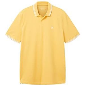 Tom Tailor Denim heren 1036386 Poloshirt, 31043 - Sun Fusion, S