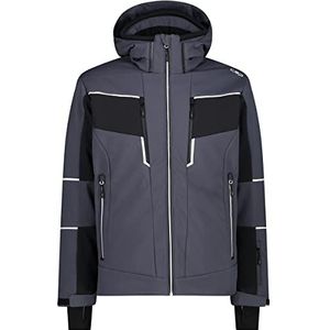 CMP Softshell-ski-jack met afneembare capuchon voor heren