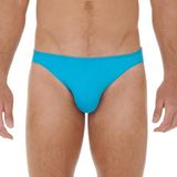 HOM Mini slip veer (wit), Turkoois, S