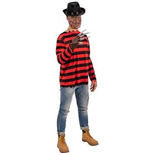 Carnival Toys Freddy, set met shirt, hoed, handschoenen en masker