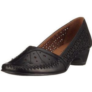 Jana 8/8/24328/34, klassieke lage damesschoenen, Zwart Black001, 42 EU X-breed