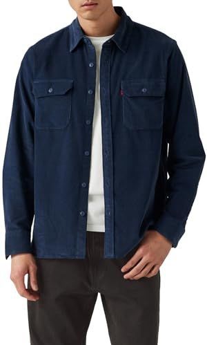 Jackson Worker - Overshirt - Marineblauw - Katoen