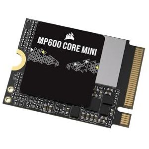 CORSAIR MP600 CORE MINI 1TB M.2 NVMe PCIe x4 Gen4 2 SSD – M.2 2230 – Tot 5.000 MB/sec Sequentieel Lezen – Hoge Dichtheid QLC NAND – Geweldig voor Steam Deck, ASUS ROG Ally – Zwart