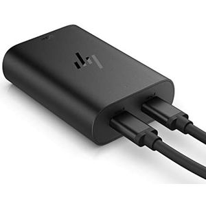 HP 65W Gallium Nitride USB-C Laptop Charger netvoeding & inverter Binnen Zwart