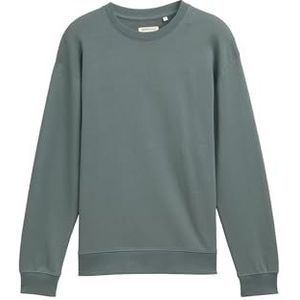 Tom Tailor - 21951 - Sweatshirt - Washed Jasper Green - Heren