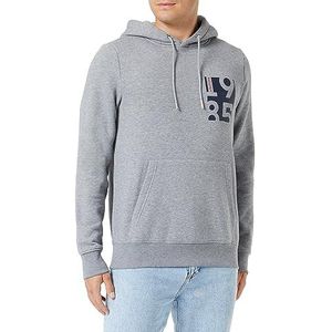 Tommy Hilfiger Hoodies voor heren, Grijs (Medium Grey Heather), M