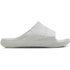 Reebok Unisex Clean Slide Sandaal, puur grijs 2, 5 UK, Puur Grijs 2, 37.5 EU