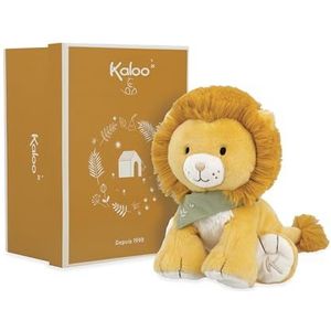 KALOO - Les Amis - Knuffel Baby Nougat De Leeuw - 17 cm - Zeer zacht materiaal - Geschenkdoos - Vanaf de geboorte, K224000