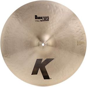 Zildjian K Zildjian Series - Dark Crash Thin Cymbal Dark Thin 17 inch naturel