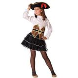 Atosa 61510 Piraat Bruin Piraten & Matrozen Meisje, 7-9 Jaar
