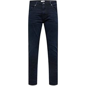 SELECTED HOMME Heren SLHSLIM-Leon 24601 B.Black ST JNS W NOOS Jeansbroek, Blue Black Denim, 36/32, Blue Black Denim, 36W x 32L