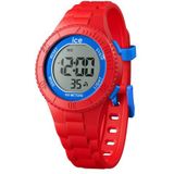 Ice-Watch - ICE digit Red blue - Rood jongenshorloge met plastic bandje - 021276 (Small)