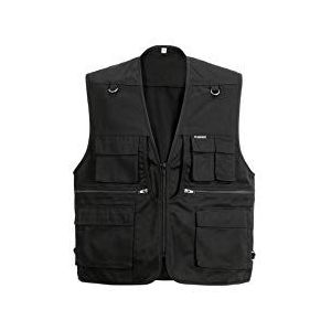 Planam zomervest maat XXXL, zwart, 1410064