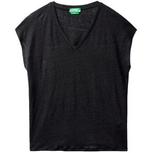 United Colors of Benetton T-shirt, Zwart 100, XXS