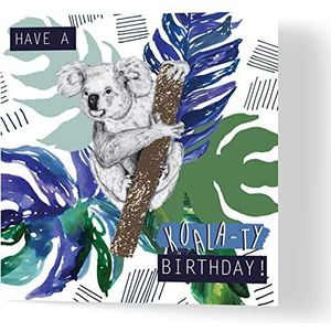 Wuzci Koala-ty verjaardagskaart