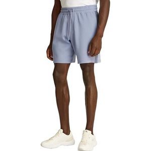 CK JEANS Heren LOGO TAPE KORT J30J327246, Blauw (Tempest), S, Blauw (Tempest), S