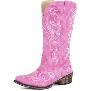 ROPER Riley Western Boot voor dames, roze, 38.5 EU