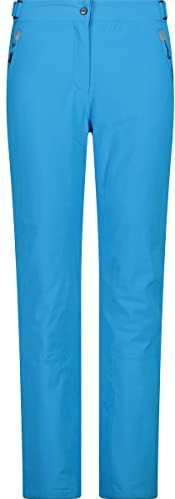CMP Elastische skibroek voor dames, turquoise, XS