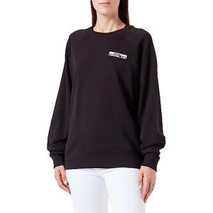 G-STAR RAW Raglan Relaxed Sw Sweater voor dames, zwart (Dk Black D2333-d257-6484), M