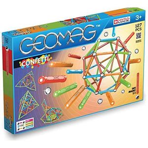 Geomag 00354 Confetti 127-delig, 127 stuks